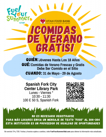 Spanish Fork Summer Meals - Spanish