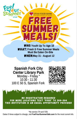 Spanish Fork Summer Meals
