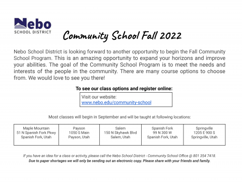 Fall Community School