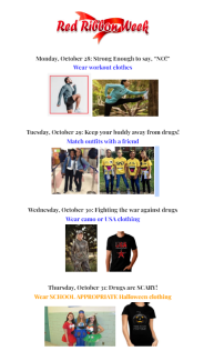 Red Ribbon Week Activities